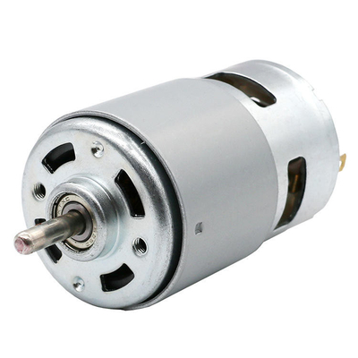 Mô-men xoắn cao và công suất 12v 24v 48v Dc Động cơ định mức 3000 vòng / phút