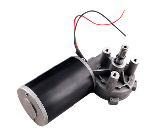 Mô-men xoắn cao tùy chỉnh 12 v 24 v Mini Low Rpm Brush Dc Electric Worm Gear Motor
